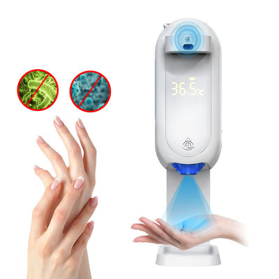 Adjustable Infrared Automatic Hand Soap Sanitizer Dispenser For Forehead Measuring