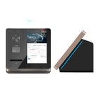 RFID NFC Contactless Card Reader Touch Screen Kiosks With Encrypted Pinpad Keyboard