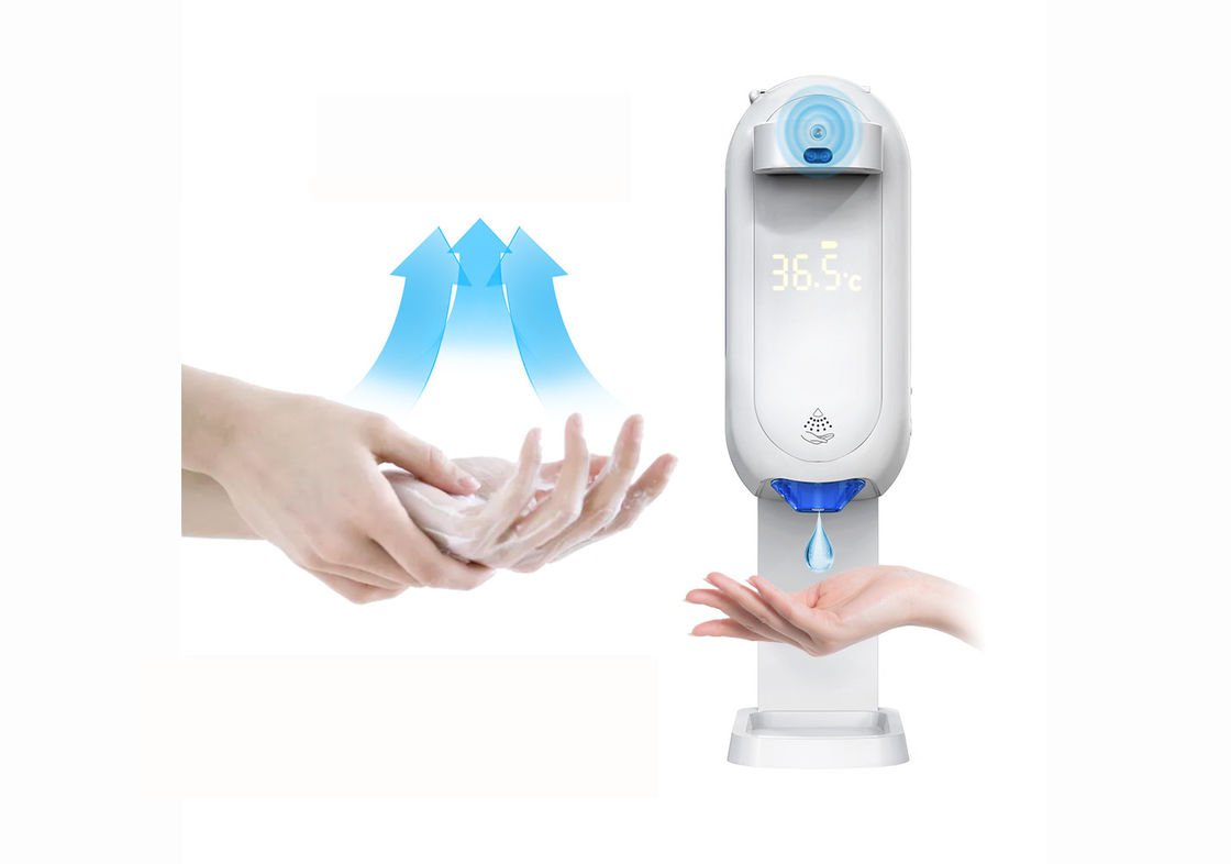 Adjustable Infrared Automatic Hand Soap Sanitizer Dispenser For Forehead Measuring