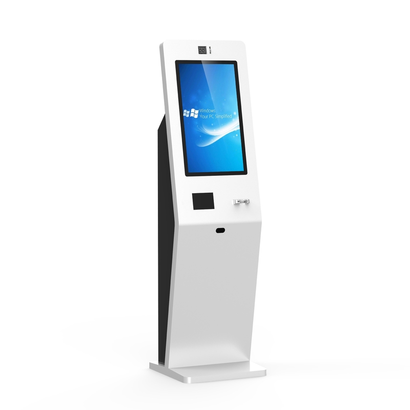 Capacitive Touchable Self Service Hotel Check In Machine