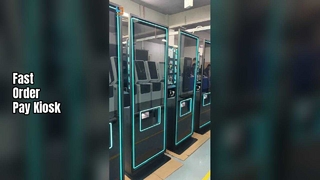 Киоск самообслуживания, автомат для заказа и оплаты для ресторанов
