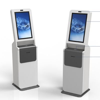 LEAN Windows Android Hotel Self Check In Kiosk Card Cash Coin Payment Self-Service Machine