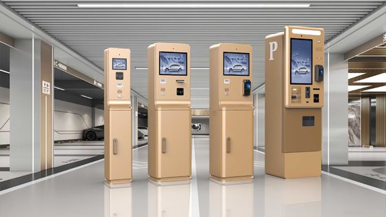 Материал из нержавеющей стали Система общественных парковок Киоск самообслуживания для наружного использования